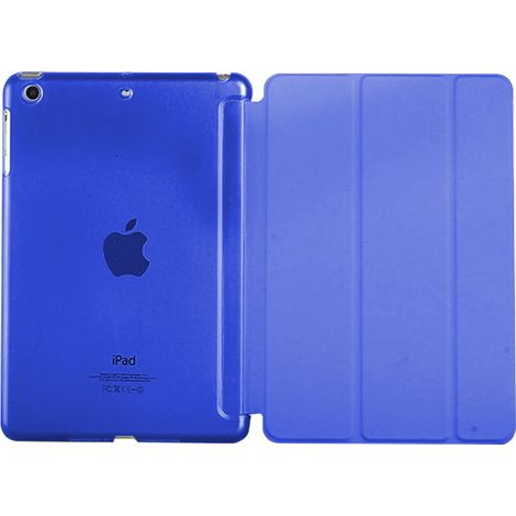 Étui Smart Shell fin et léger avec support et protection arrière translucide givrée pour iPad 9,7 pouces (5e/6e génération, 2017/2018) - Compatible avec la fonction veille/réveil automatique. (1/5)