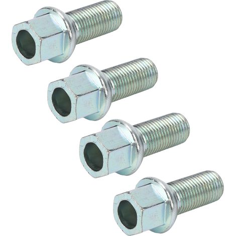 Quatre boulons de roue filetés M14x1,5, compatibles avec Audi A3/A4L/A5/A6/A8 Q3/Q5 (1/5)