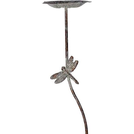 Mangeoire oiseaux déco libellule 14x105cm (1/4)