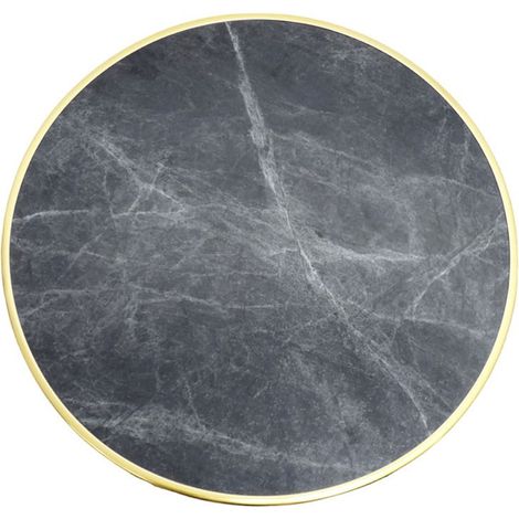 Plateau AGDE ROND cerclé style contemporain pour extérieur