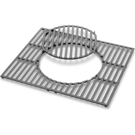 Weber – Grille de barbecue en fonte pour Spirit II 200 – Dimensions 1.27cm H x 44.45cm L x 51.82cm P – Compatible barbecues à gaz