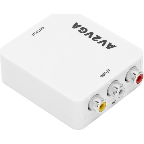Convertisseur AV vers VGA portable HD 1920x1080 avec câble USB (1/5)