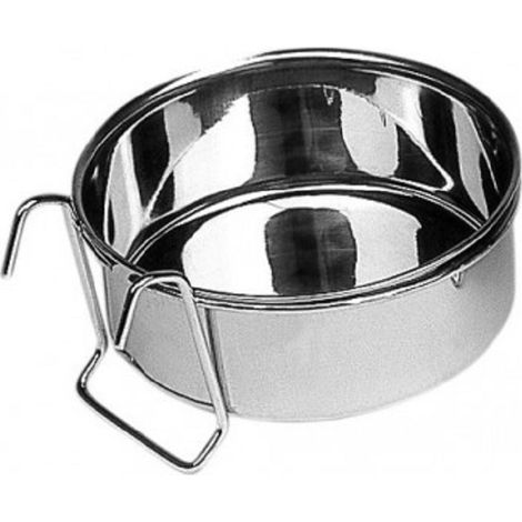 COMEDERO ASA DE ACERO INOXIDABLE 0,15L 7CM