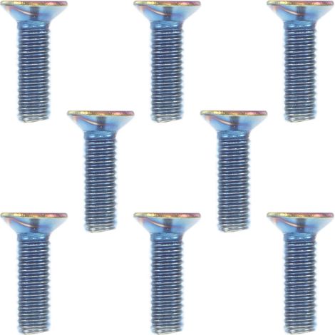 8 Pièces Vis de Volant Modifié M5x0.8 à Tête Ronde et Plate (1/5)