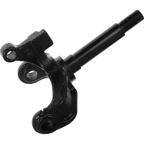 Fusée de Direction Conception Unique en Fer Noir Diamètre de Trou 10mm Vis M14, Durabilité et Réponse de Freinage Rapide pour Véhicule Tout-sol et Buggy Dune (1/5)