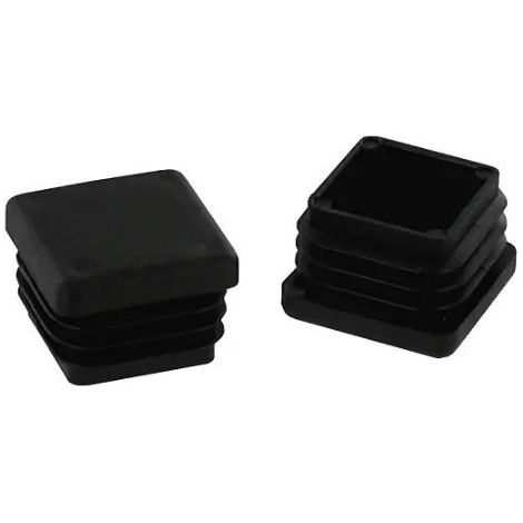 Embouts enveloppants carrés 28x28mm, 4 pièces.