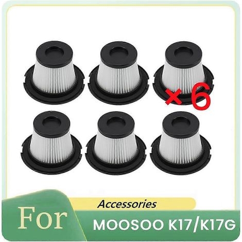 6er-Pack HEPA-Filter für K17 Kehrmaschine – Zubehör und Ersatzteile (1/5)