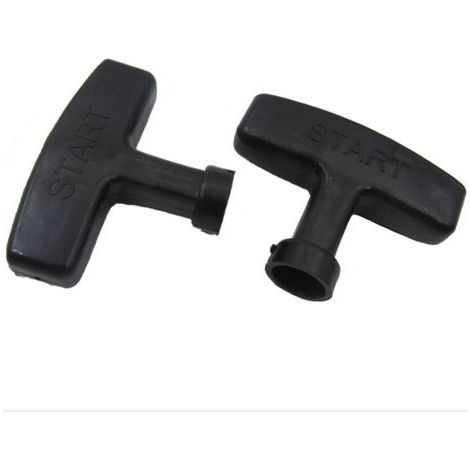 Lot de 2 poignées de démarrage pour moteur à essence Poignée de traction pour tondeuse à gazon, générateur, tronçonneuse (1/5)