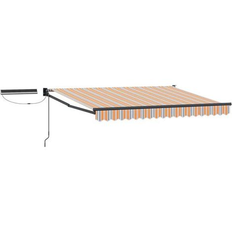 Store banne électrique rétractable 3 x 2,5 mètres (1/5)