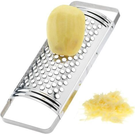 1pc, silver grater, stainless steel, cheese grater, cheese grater, kitchen gadgets (1/5)