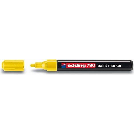 Edding 790 Marcador de pintura amarillo permanente 2 a 4 mm