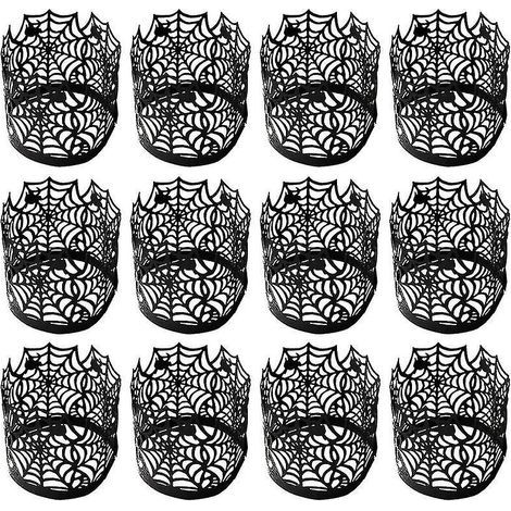 100 emballages pour bougies pour décorations d'Halloween (1/3)