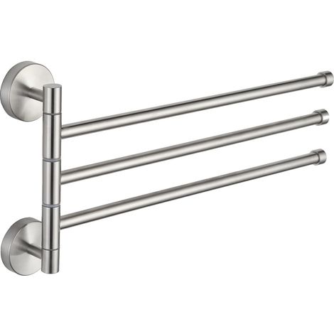 Mexen triple toallero giratorio, cromado - 7039243-00 (1/2)