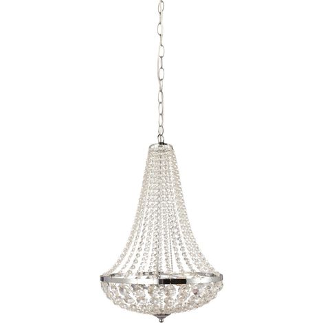 Markslojd GRS104890 - Plafonnier en cristal à 2 ampoules au fini chrome, E14 (1/3)