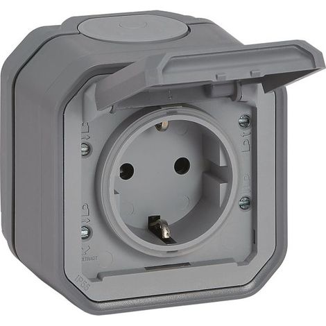 Legrand FRAP SK-STECKDO STK IP44 GR (069730L PLEXO NEW) (1/5)