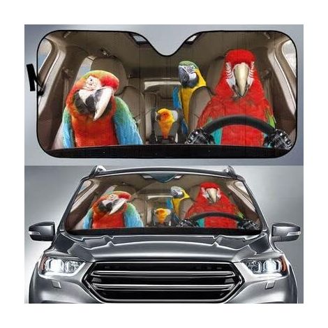 Pare-Soleil de Pare-Brise Voiture Revêtement Argenté en Nylon et