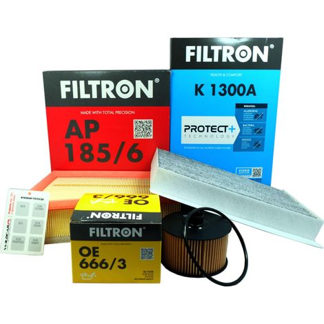3 x Filtron Filtron Renault Megane 3 III 12- 1,2 TCe (1/4)