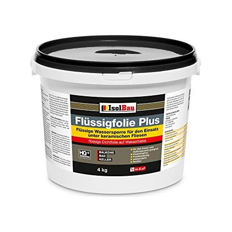 Flüssigfolie Plus 4 kg HochFlexibel Dichtfolie Abdichtung Innen Außenbereich