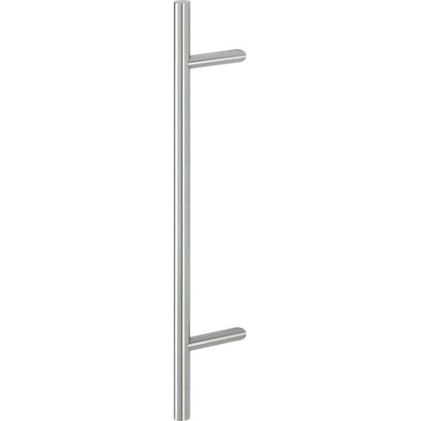 HOPPE HT-Stoßgriff E5012,gerade L800, Durchmesser 30 Edelstahl matt (1/3)