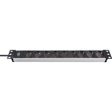Brennenstuhl Premium Alu-Line 48,3cm Multipresa 9 prese