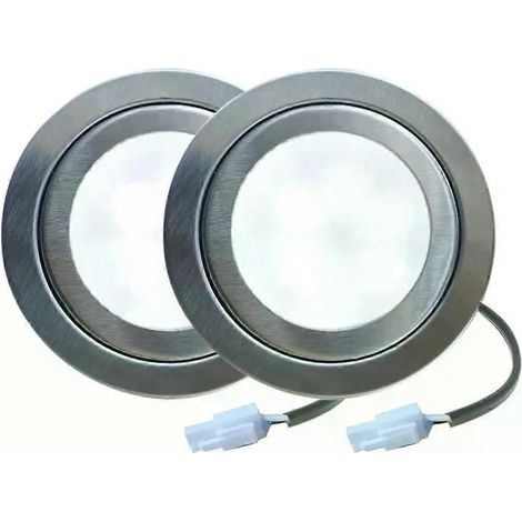 Lampe LED 15 W 12 V CC pour hotte de cuisine, 68 mm de hauteur, compatible avec les conduits d'aération opaques de 55 à 60 mm (équivalent à une ampoule halogène 20 W). (1/5)