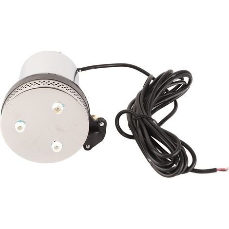 Pompe immergée 24V DC 220W 3800tr/min, hauteur max 11m, pression sortie 0,1MPa, pompe de drainage pour bassin, irrigation agricole, jardin, étang. (1/5)