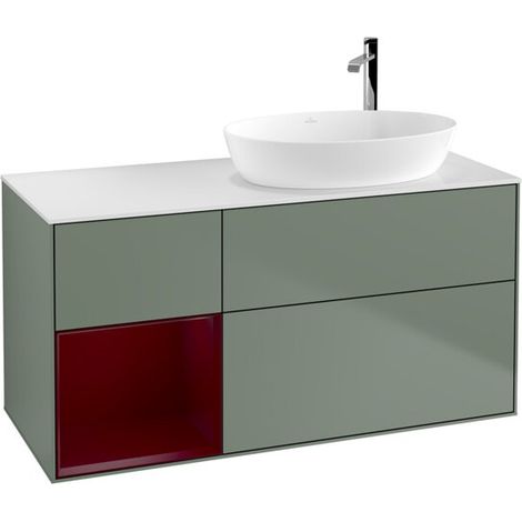 Villeroy & Boch F921HBGM Armoire sous-lavabo Finion F92 (1/2)