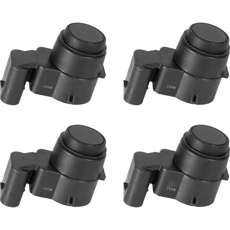 Decdeal Capteur de stationnement de voiture, accessoire de remplacement 66202180146 adapté pour E81 E82 E87 E90 E91 E92 X1 4 pièces