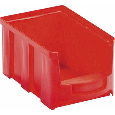 VISO STAR2R  Sichtlagerkasten STAR2R  (L x B x H) 163 x 100 x 82 mm Rot 1 St.