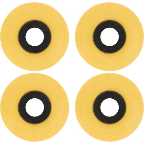 Ruban D'étiquettes à 4 Rouleaux, Ruban D'étiquettes De Remplacement De 8m De Long Et 5mm De Large, Ruban D'étiquettes Thermique pour Autocollants Max LM370 LM380 LM390(Jaune) (1/5)