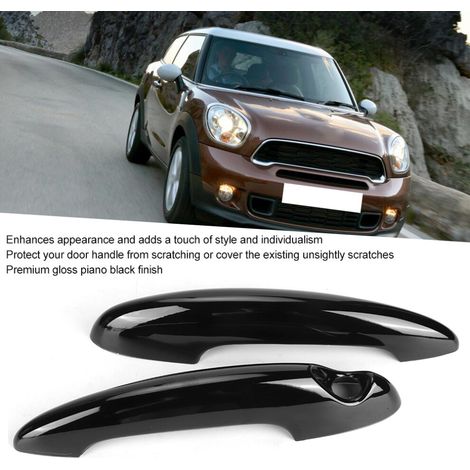 Adecuado para embellecedores de manijas de puerta exteriores de ABS de 2 piezas, aplicable a Mini R50 R56 R57 R61