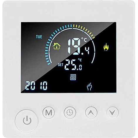 Thermostat WiFi Intelligent K1MH16A pour Chauffage au Sol Électrique/Hydronique et Chaudière Murale, Programmable via Application (1/5)