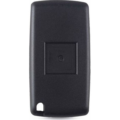 Schlüsselgehäuse kompatibel mit Peugeot 107, 207, 307, 308, 407, 2 Tasten, CE0536, rillenloser Schlüsselbart, Batterie im Gehäuse, LO-Ron (1/5)