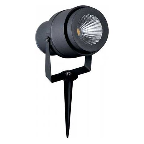 V-TAC VT-857 Spike 12W LED Gartenstrahler grau IP65 warmweiß 3000K - sku 217550