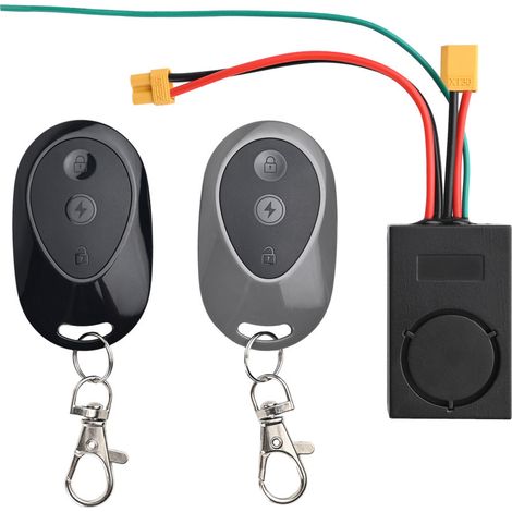 Alarme antivol pour trottinette électrique, compatible M365 et Ninebot MAX G30, accessoire de sécurité avec détection de mouvement, dispositif anti-vol efficace, kit de protection pour scooter électri (1/5)
