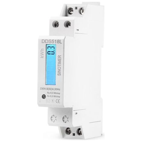 Einphasiges Netzteil AC230V/AC110V DDS518L LCD, einphasiges Netzteil für die Schiene, 1P (230 V) elektrische Stromversorgung