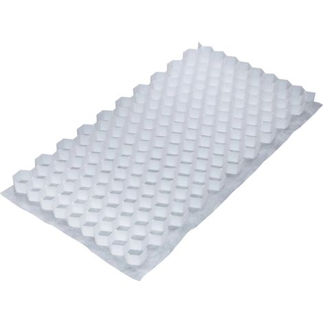 pannello pavimentazione "gravelfix smart" bianco, 40x80 cm