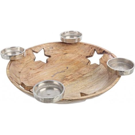 Portacandela Tonda 4 Posti Jasmine Bizzotto - 0929861