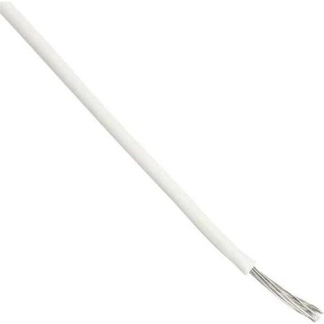 Câble unipolaire blanc FEP 12 AWG