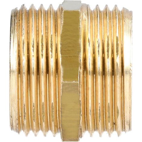 Mamelon double mâle 33/42 laiton - - D04006B - Mamelon double mâle 33/42 laiton - - D04006B (1/4)
