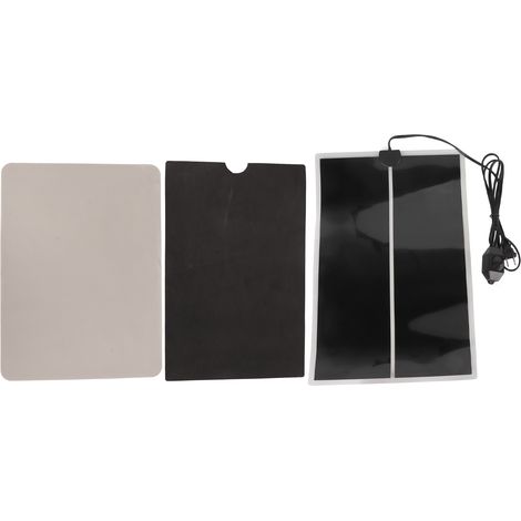 Tapis chauffant en résine époxy 110V US - Coussin isolant thermique en silicone pour durcissement de moules, lot de 2 pièces (1/5)