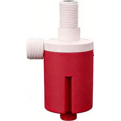 Automatic float valve with 1/2" thread, external mounting, for water tanks, water towers, swimming pools, livestock troughs, automatic water level control valve with measurement (1/5)