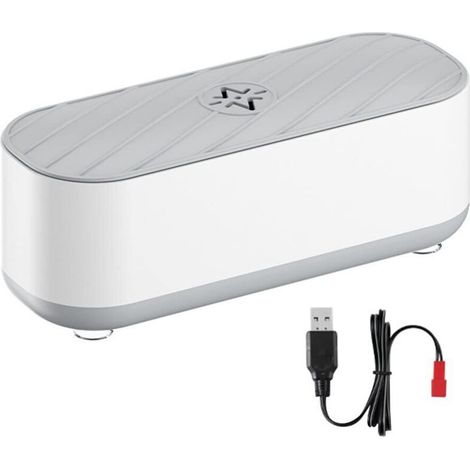 45000Hz Nettoyeur Ultrasons, Appareil de Nettoyage à Ultrasons Professionnel, Portable Ultrasonic Cleaner Automatique- (1/4)