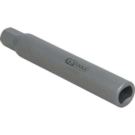 KS Tools 10 mm Stoßdämpfer-Spezialprofil-Gegenhalter-Bit-Stecknuss, 6,3 x 9,0 mm