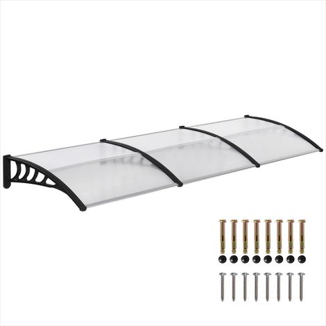 Store banne Marquise de porte extérieure en polycarbonate (1/5)