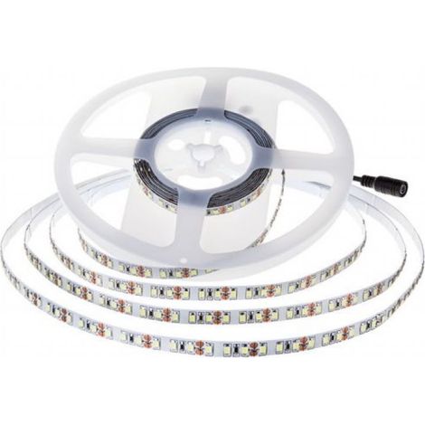 Tira LED V-TAC SMD2835 7,2 W/m 10 m 120 LED/m Blanco frío 24 V IP20 10 mm