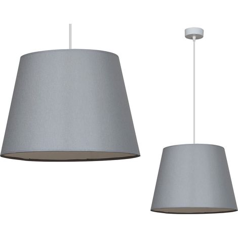 Suspension moderne avec abat-jour, LED E27 (1/5)