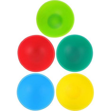 Set mit 5 Mini-Babynahrungsschälchen, praktische Soßenschälchen (verschiedene Farben) – 7,00 x 7,00 x 3,00 cm (1/4)