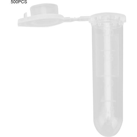 Tubes à centrifuger en plastique de 0,5 ml/2,0 ml/10 ml, flacons de stockage, tubes à essai pour laboratoire (2 ml) (1/5)