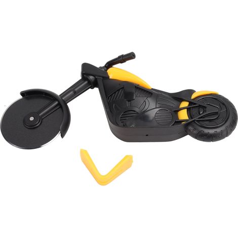 Rouleau à Pizza en Acier Inoxydable Motif Moto pour Cuisine Domestique (1/5)